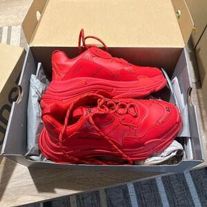 Balenciaga Triple S Logo Sneakers